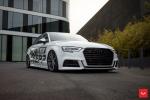 Audi S3 Sedan on Vossen Wheels (VFS10) 2017 года